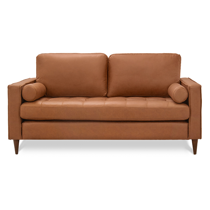 Sofa Pu Camel Linka | Sofá | salas